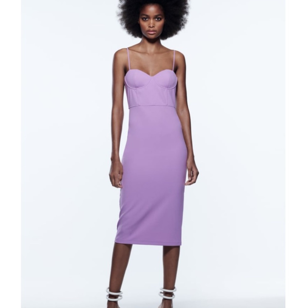 Zara Lavender Dress - Picture 1 of 6